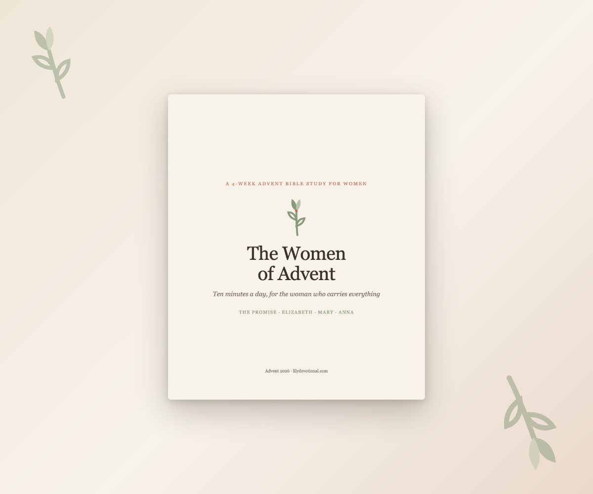 The Women of Advent