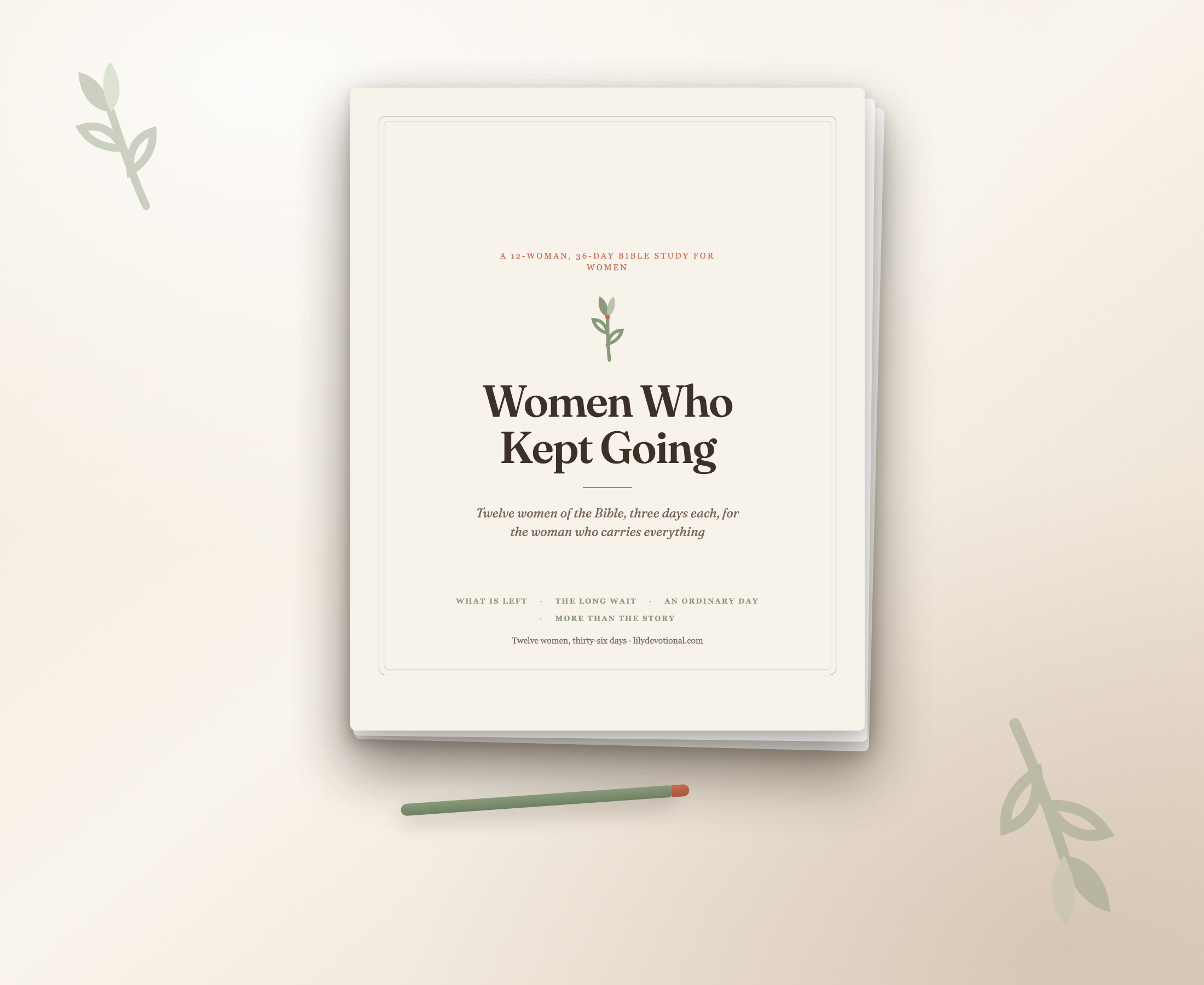 Women Who Kept Going